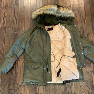 NEW Schott Down Insulation Winter Jacket Size M